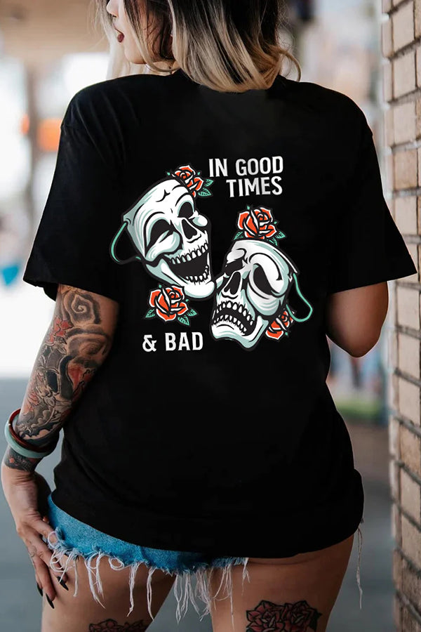 In Good Times Printing Women's Premium T-Shirt