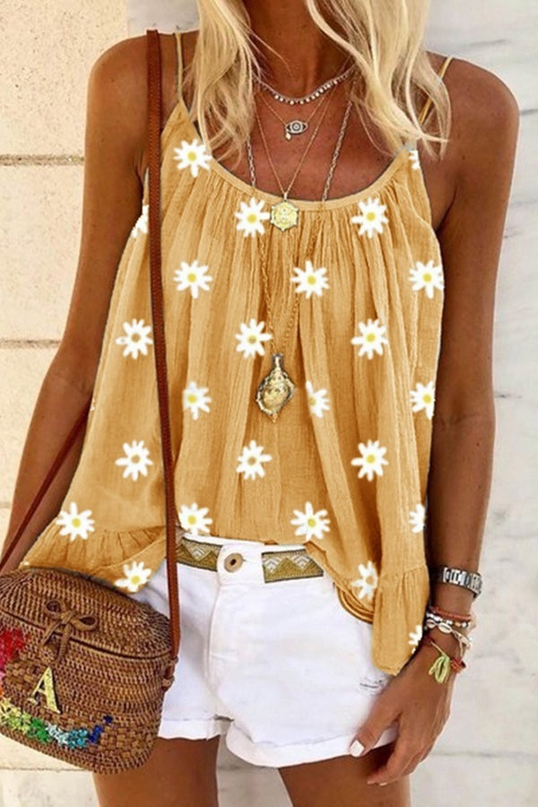 Natural Comfort Daisy Print Sling