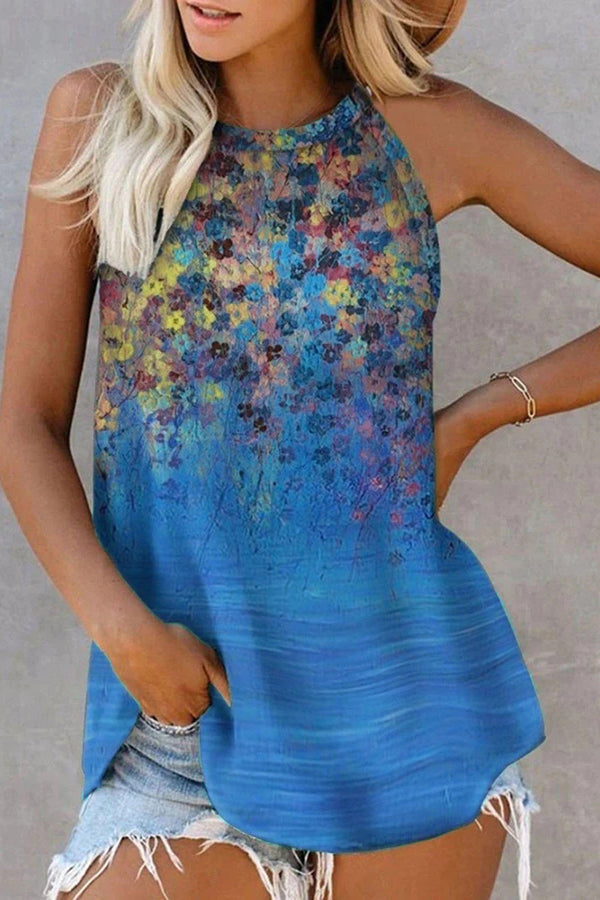 Casual Printed Vest